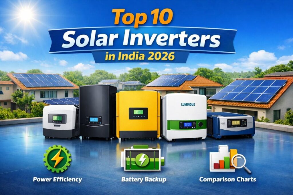 Top 10 Solar Inverters in India 2026