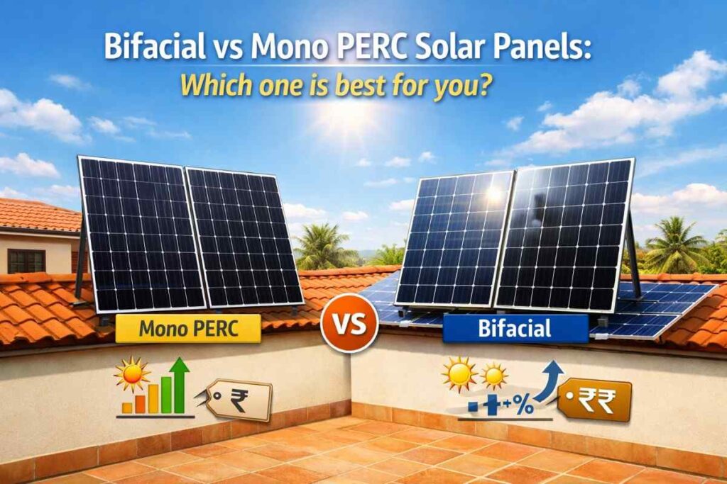 Bifacial vs Mono PERC Solar Panels: Which one is best for you?