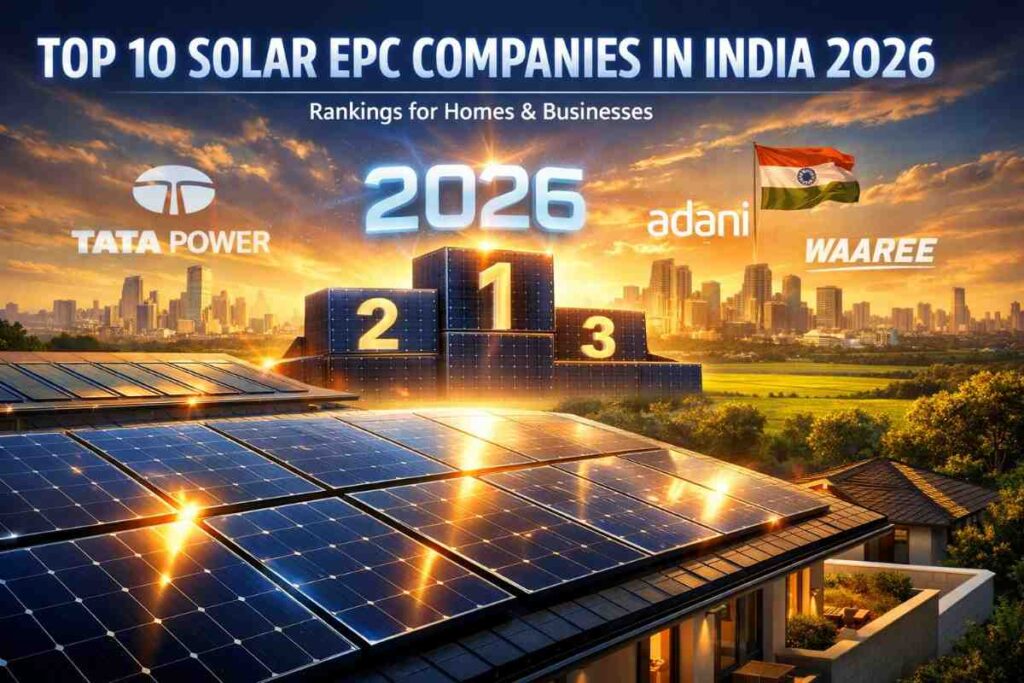 Top 10 Solar EPC Companies in India 2026