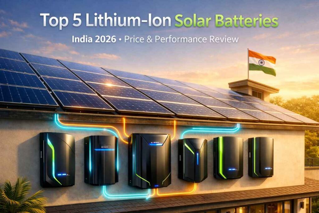 Lithium-Ion Solar Batteries in India 2026