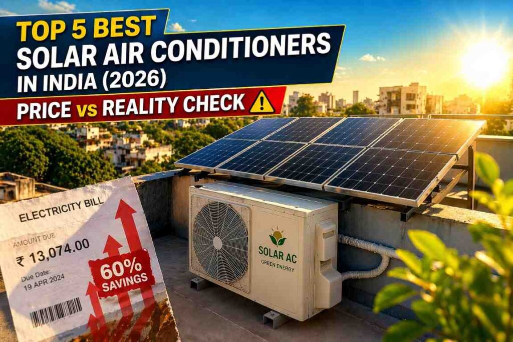 solar air conditioners in India