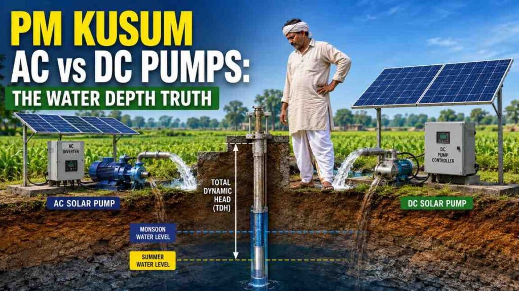 PM KUSUM AC vs DC Pumps