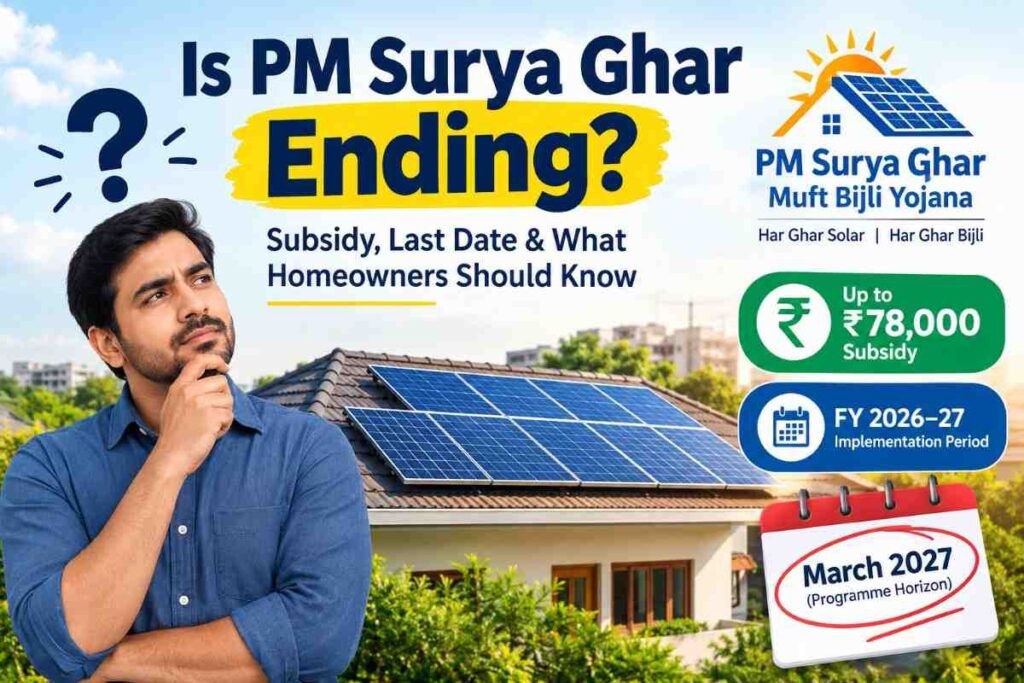 Is PM Surya Ghar Yojana Ending?
